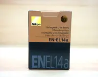 在飛比找樂天市場購物網優惠-Nikon EN-EL14a ENEL14a 原廠 電池 鋰