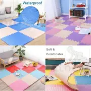 12x PCE EVA Foam Floor Mat Interlocking Gym Exercise Baby Kids Puzzle Playmat