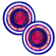 ORACLE Lighting 0718 compatible with Jeep Wrangler JK Oculus 7in ColorSHIFT BiLE
