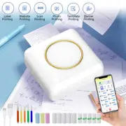 Mini Thermal Printer Pocket Photo Printing Bluetooth Wireless or Paper Portable