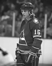Pat Hickey Of The Colorado Rockies 1970s Old Ice Hockey PHOTO