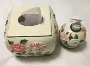 Pamela Gladding Certified International Soap/Lotion Dispenser With Tissue Cover