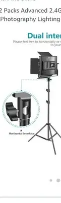 Neewer Led Light Panel With Tri Pod NL660-2.4G
