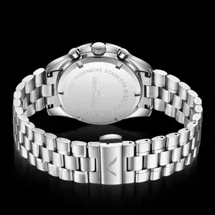 SPECHT&SOHNE 施沛索恩 特工007系列 SP0007 真三眼六針 夜光指針 男錶女錶對錶送禮 計時 石英錶