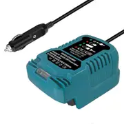 Car Charger Lithium Battery Charger for Makita 18V System Battery with LED Display