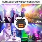 HOLDLAMP 80W 4LED Par Can Light RGBW DMX Stage Lighting DJ Disco Party Lights