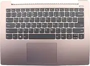 Laptop PalmRest&Keyboard for Lenovo 330S-14IKB 330S-14AST English US 5CB0R05984 Upper Case with Touchpad Non Backlight Pink New