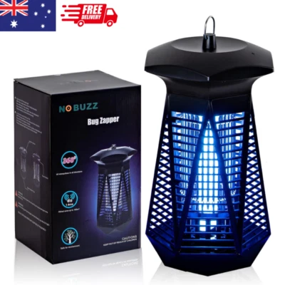 Bug Zapper Outdoor Indoor, 4200V 18W Electric Mosquito Zapper Waterproof