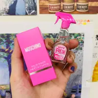 在飛比找蝦皮購物優惠-NANA實拍二店~ MOSCHINO 小粉紅 清新迷你淡香水