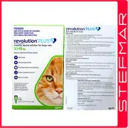 Revolution Plus for Cats 5.1-10Kg 3Pk Green