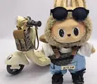 POP MART The Monsters Labubu Doll Trend Mini Backpack Clothes Accessories No Toy