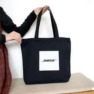 個性時尚百搭創意字母插畫印花帆布包休閑肩包女包超大容量購物袋