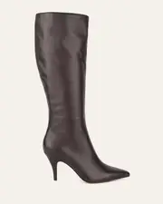 LOTUS KNEE BOOTS BITTER CHOC LEATHER