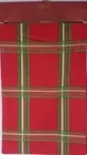 Lenox Table Runner 14"X70" Christmas Holidays Red Green 100% Cotton NEW