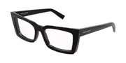 Saint Laurent SL 554 001 Men's Glasses Size 54 - Private Health Rebate - Blue Light Block Available