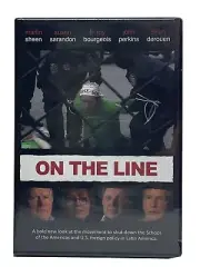 On The Line (DVD) Documentary Film 2007 Featuring Martin Sheen & Susan Sarandon