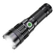 Zoomable Super Bright LED Battery Flashlight Torch High Power Lamp Rechargeable