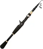 Telescopic Bait Rod | Bait Casting Rod - Long Reach Bait Casting Rod, Heavy Duty Fishing Rod for Long Casting, Fishing Rod for Throwing for Travel, Fishing Enthusiasts
