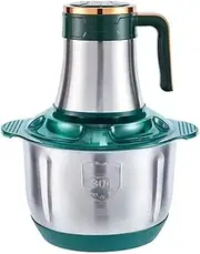 Electric Meat Grinder Chopper, 500W/5 Speed Adjustable Meat Mincer Gears with 6 Blades, 5L Large Capacity Stainless Steel Bowl Shredder, Food Processor for Meat Vegetables Fruits N/752