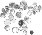 [TEHAUX] Pin Brooch Making Base Pcs Enamel Pin Brooch Plates Practical Diy Supply for Decorative Breastpin