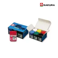 在飛比找momo購物網優惠-【SAKURA 櫻花】廣告顏料30ml6色(贈畫筆/調色盤)