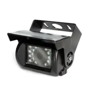 4 Pin Reverse Camera CCD 12V-24V Bus Truck Trailer IR Night Vision Car Rear View