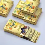 神奇寶貝金箔卡黑卡片寵物小精靈寶可夢口袋妖怪金卡桌遊牌遊戲卡