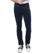 Paige Lennox Slim Fit Corduroy Pants in Deep Anchor