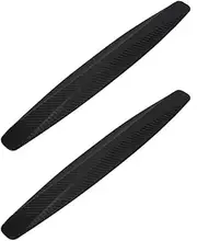 Wefond Pack of 2, Universal Rubber Anticollision Car Corner Bumper Guard Protector Anti-Scratch Strips Sticker