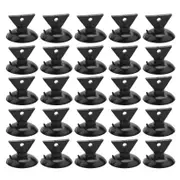 25Pcs GU10 Light Bulb Changer Lamp Changer PVC Suction Cup Lamp Replacing for LED Halogen Mini Track Lights Black