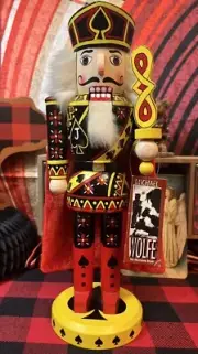Vintage Nutcracker Michael Wolfe For Horizons East Hand Painted Old World Mimo