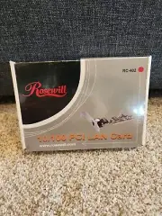 Rosewill RC-402 10/100Mbps PCI LAN Network Card New In Box Sealed