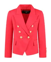 Double-breasted long-sleeved blazer 10Y Orange