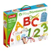 Quercetti Lacing ABC + 123
