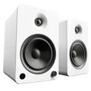 Kanto YU6MW Matte White Powered Speakers with Bluetooth & Phono Preamp