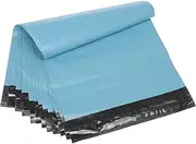 uxcell 12x10 Inch Poly Mailers, 100 Pcs Shipping Bags for Clothing with Self-Adhesive Seal Mailing Bags for Business Shipping Waterproof Envelopes Packing, Blue