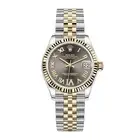 Rolex Datejust Watch 31MM Brown Roman Numerals Dial Yellow Gold