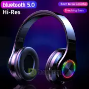 Bluetooth Pro Gaming Headset W/Mic For Phone Tablet Headphones Microphone Beats