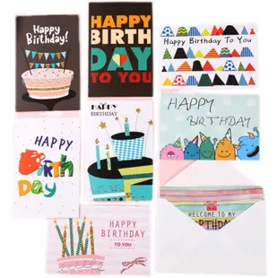 big happy birthday card 生日贺卡 birthday cards卡片 set boy