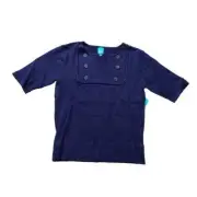 Vintage Paul Frank Womens Nautical Top, Blue, XS
