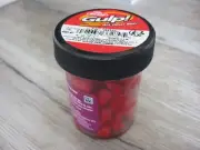 Berkley Gulp 1.5 Oz Jar Red Maize Corn Shaped Chunks Fish Bait
