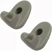 fhtpr Gray Car Sun Visor Clip,Fit for Jeep, Cherokee Kk Kj 2005-2012 1AR26BD1AA Car Visor Retaining Clip