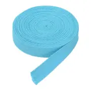 3/4"(2cm) 10 Yards Cotton Twill Tape Cotton Ribbons Bias Binding Tape Sky Blue