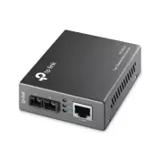 TP-Link MC100CM 10/100Mbps Fast Ethernet Fiber Optic Multi-Mode Media Converter