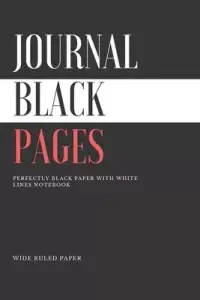 在飛比找博客來優惠-Journal Black Pages - Perfectl