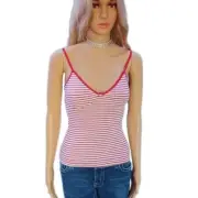 NEW! Womens AND1 2 pack large stripe tank tops