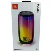 JBL Pulse 5 Portable Bluetooth Speaker with Light Show - Black NEW!