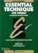 Essential Technique for Strings ─ Piano Accompaniment