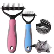 Professional Pet Brush Deshedding Brush For Dogs And Cats Safe Dematting Comb