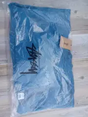 Stussy Dyed Designs Pigment Dyed Blue Pullover XXL Unopened #0243